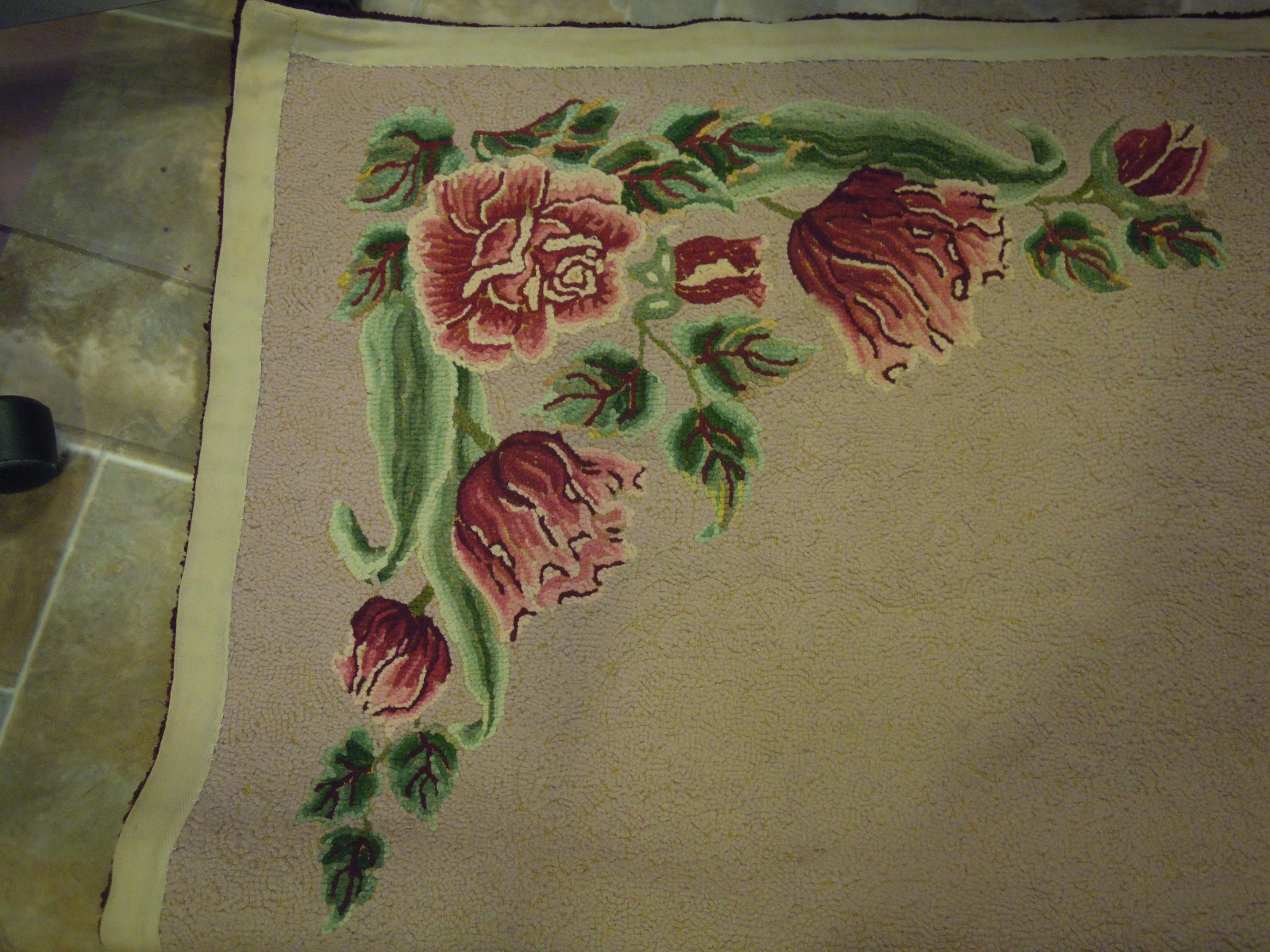 Vintage Hooked Rug 28