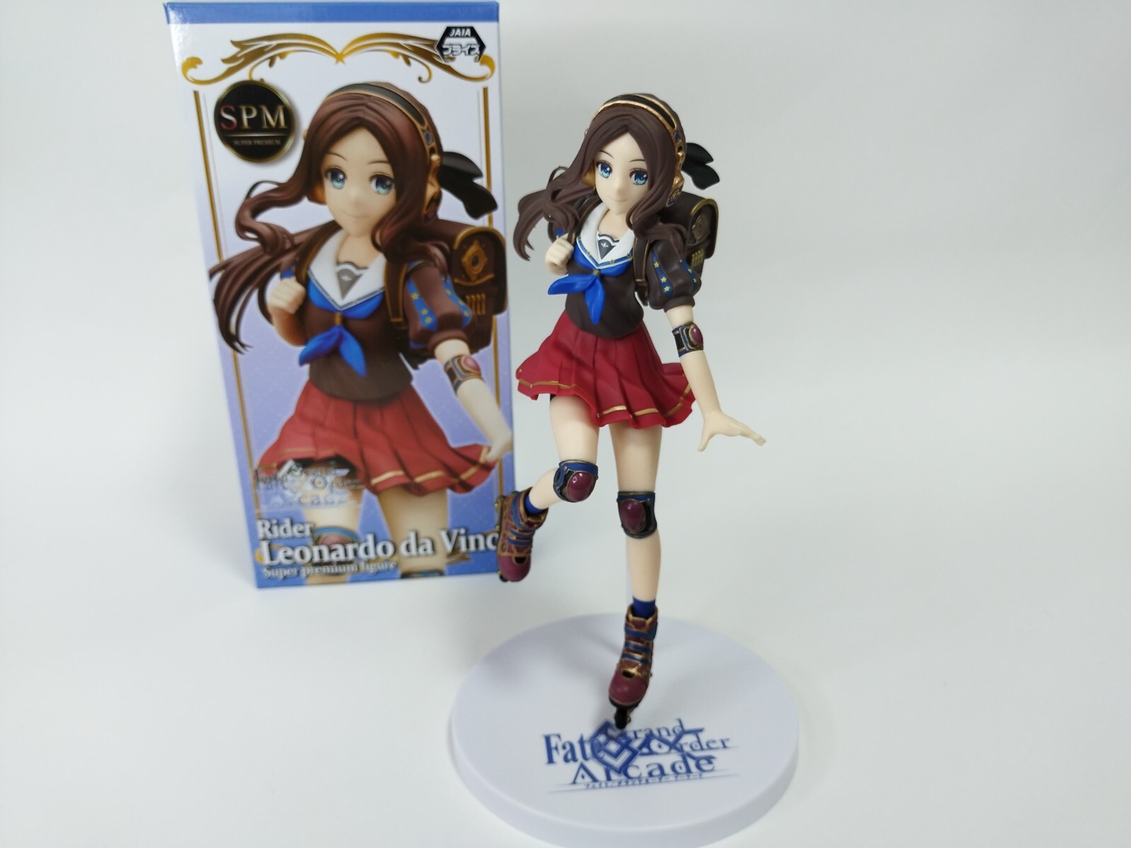 Fate Grand Order Arcade SPM Rider Leonardo da Vinci Super