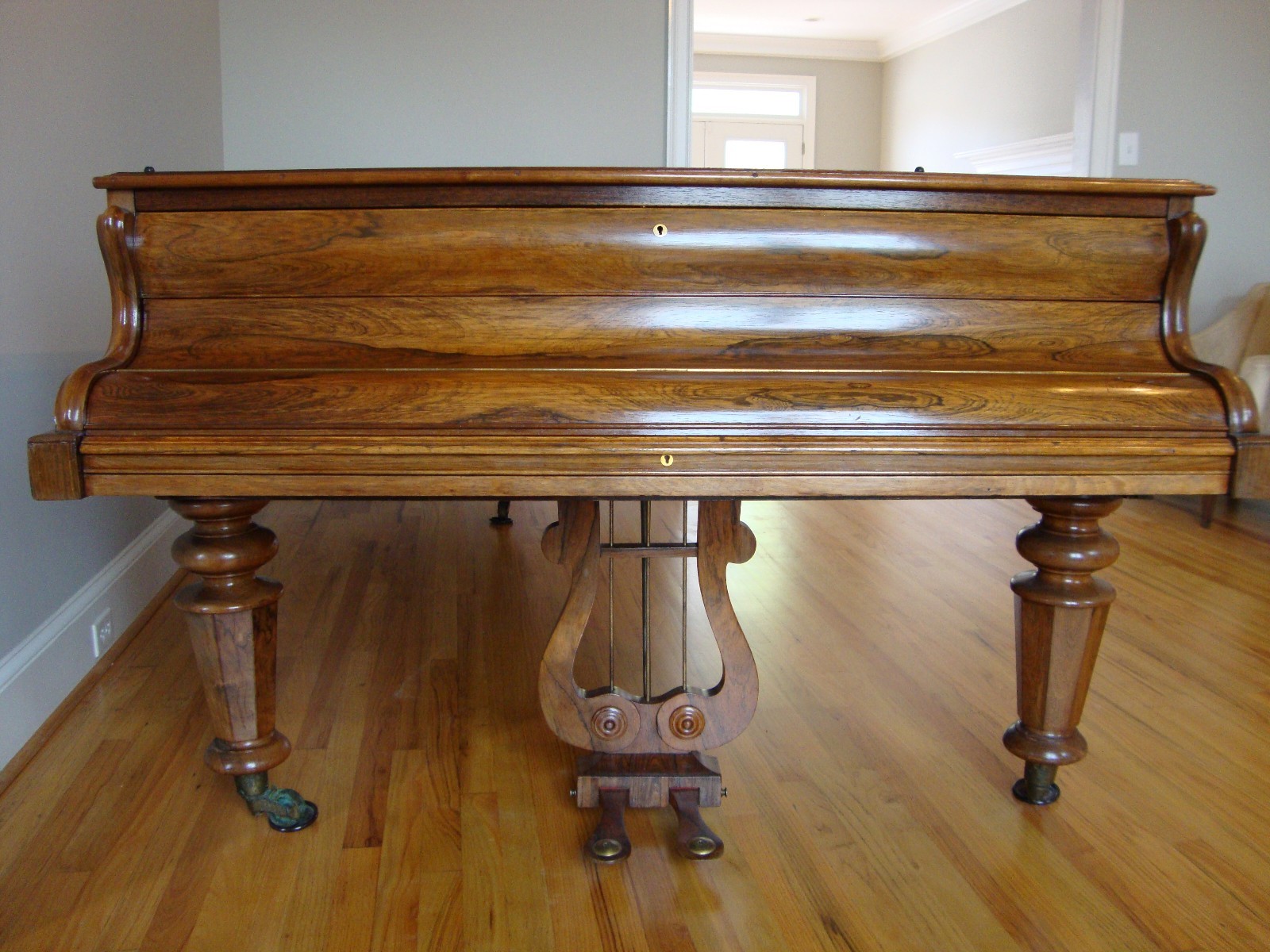 Antique John Broadwood & Sons grand piano