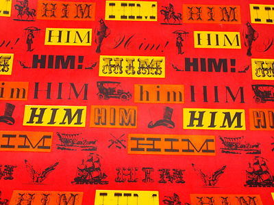 VTG FATHER'S DAY WRAPPING PAPER GIFT WRAP DAD POP HIM RETRO 1960 SO COOL