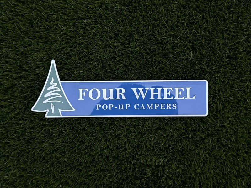 Four Wheel Camper Badge | Large