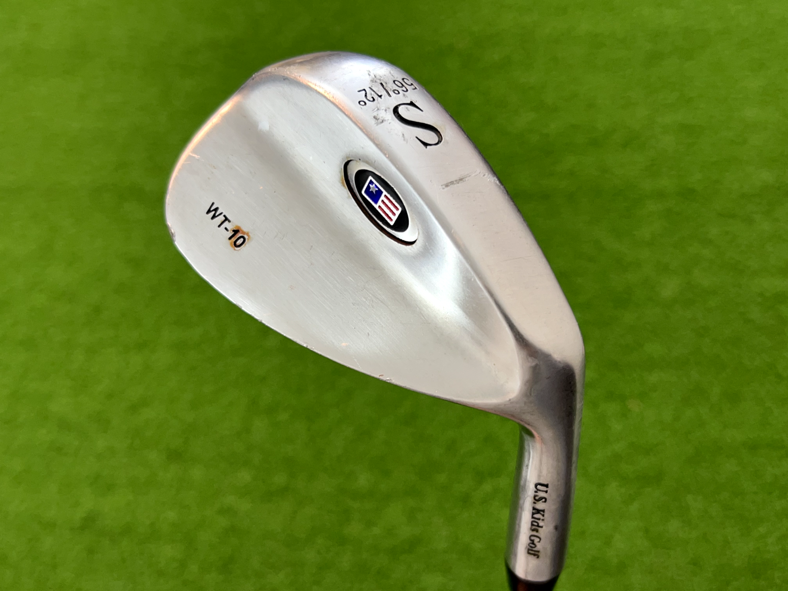 U.S. Kids Golf WT-10 SAND WEDGE 56* Right Handed Graphite Junior Youth UL60 USKG