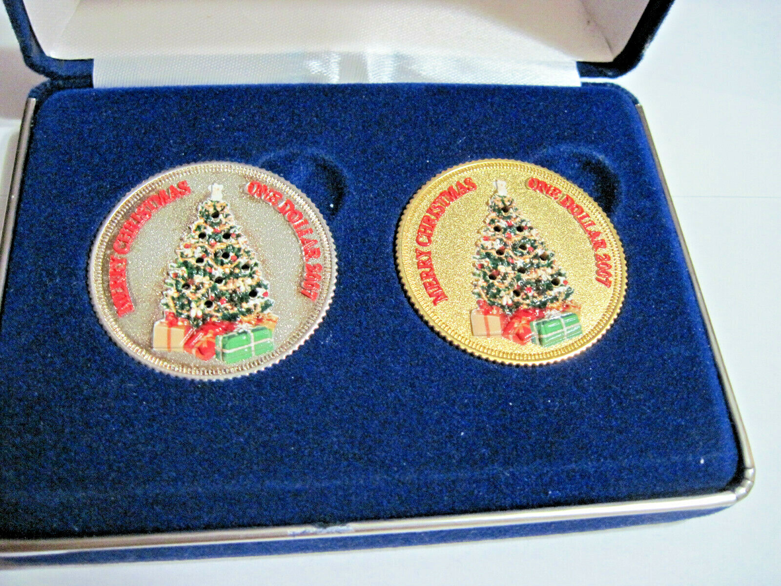 Liberia 2007 One Dollar Merry Christmas  