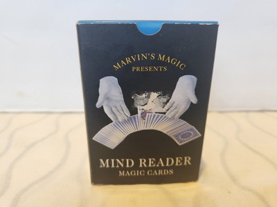 Marvin's Magic Presents Mind Reader  Magic Cards 
