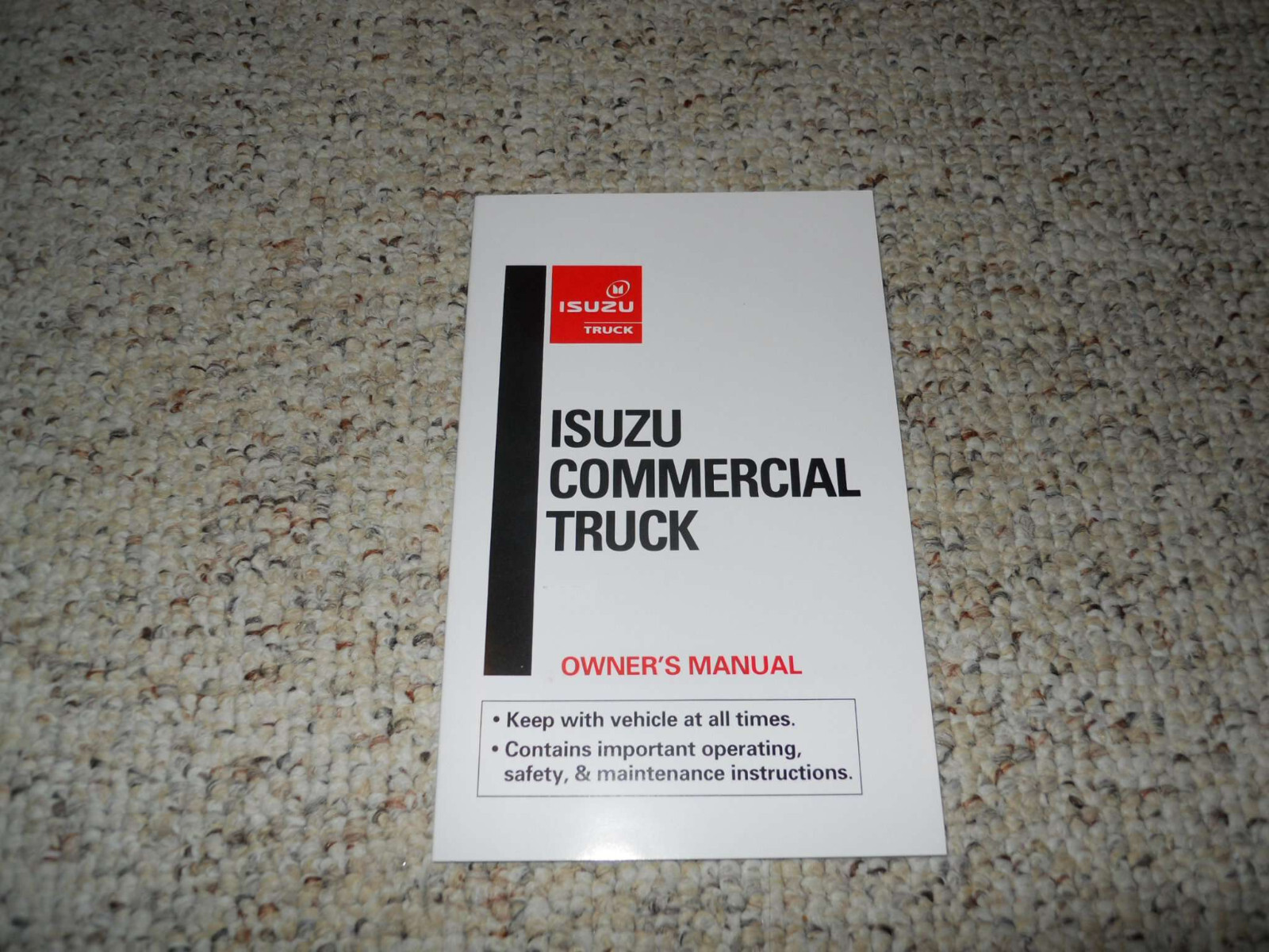 2018 Isuzu NRR Truck Owner Operator Manual User Guide | eBay