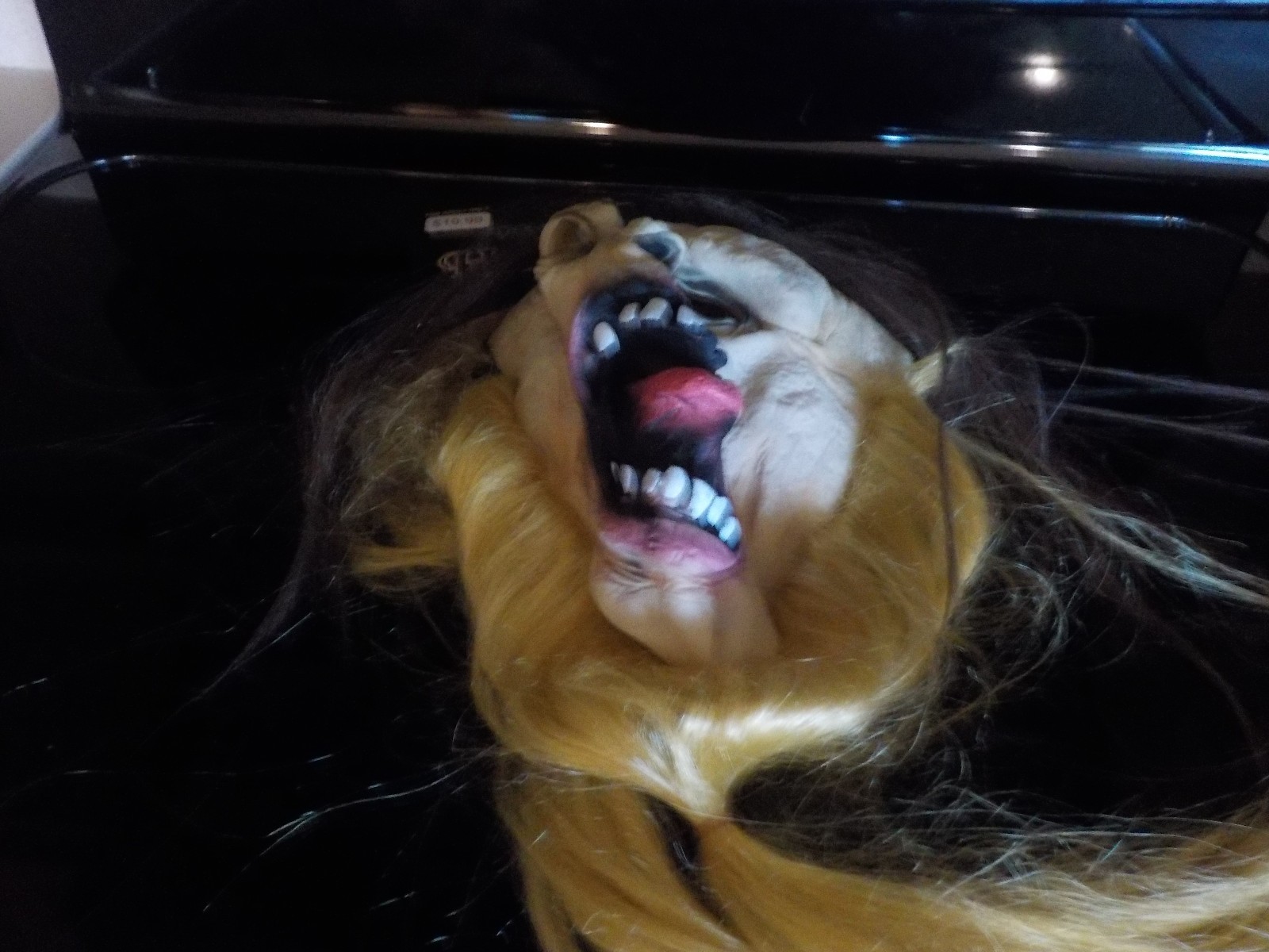 NEW MIDNIGHT CREATURES HAIR RAISER SCARY MASK!!!!