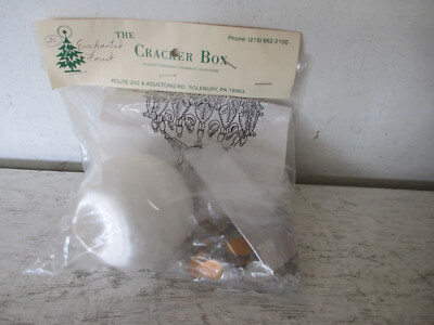 Cracker Box Beaded Christmas Ornament Kit  ENCHANTED FOREST  Vintage Kit