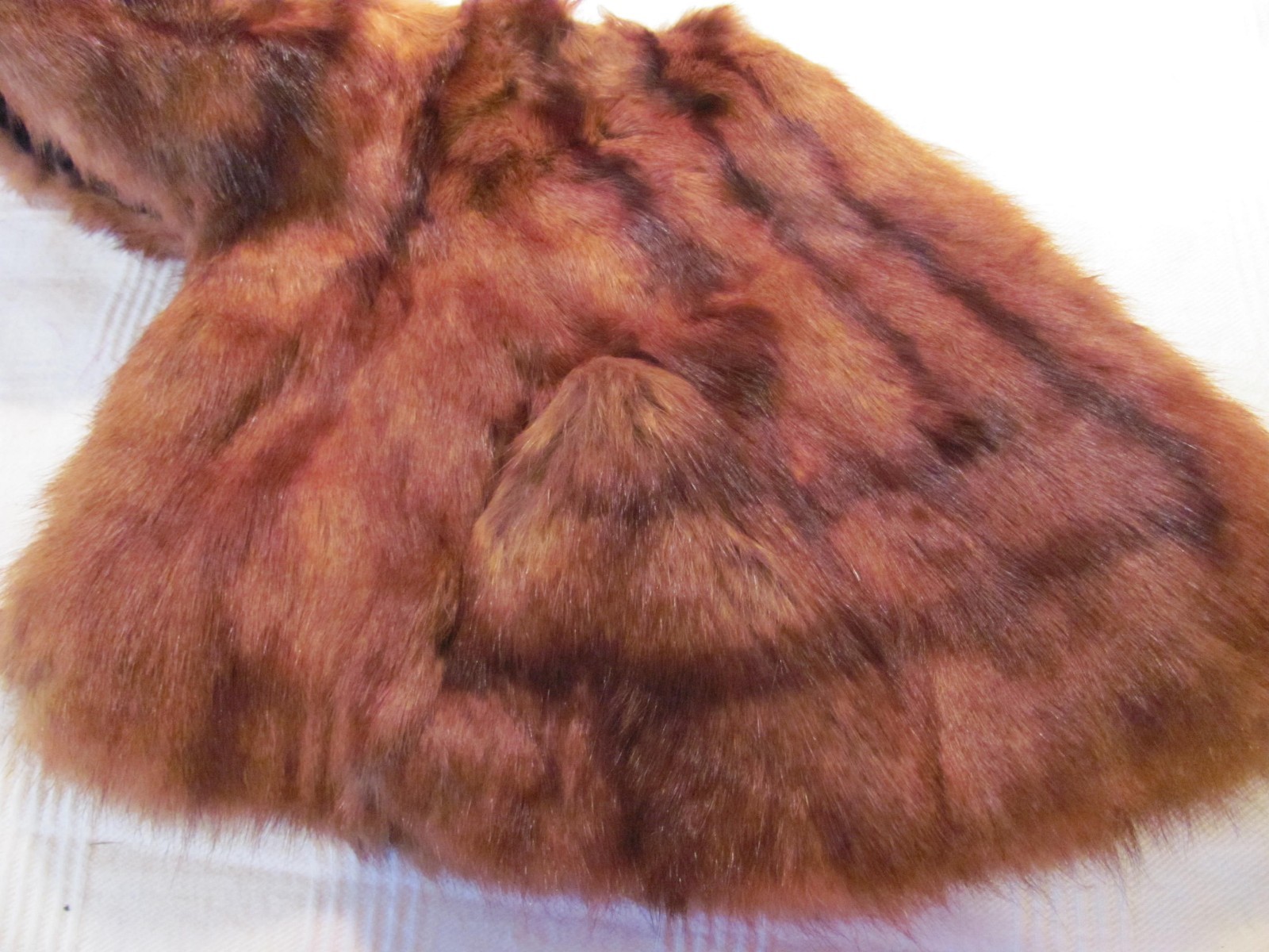 Vintage Lot (3) Mink Coat Collars Circa 1950's From Family Estate
