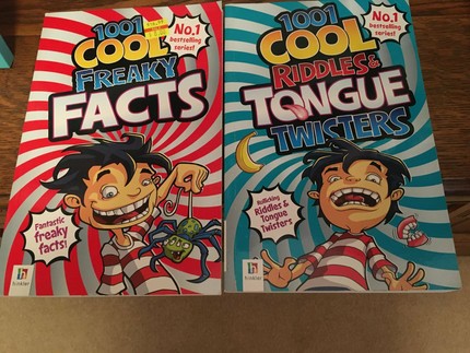 1001 Cool Freaky Facts 1001 Cool Riddles Tongue Twisters Nonfiction Books Gumtree Australia Melville Area Melville