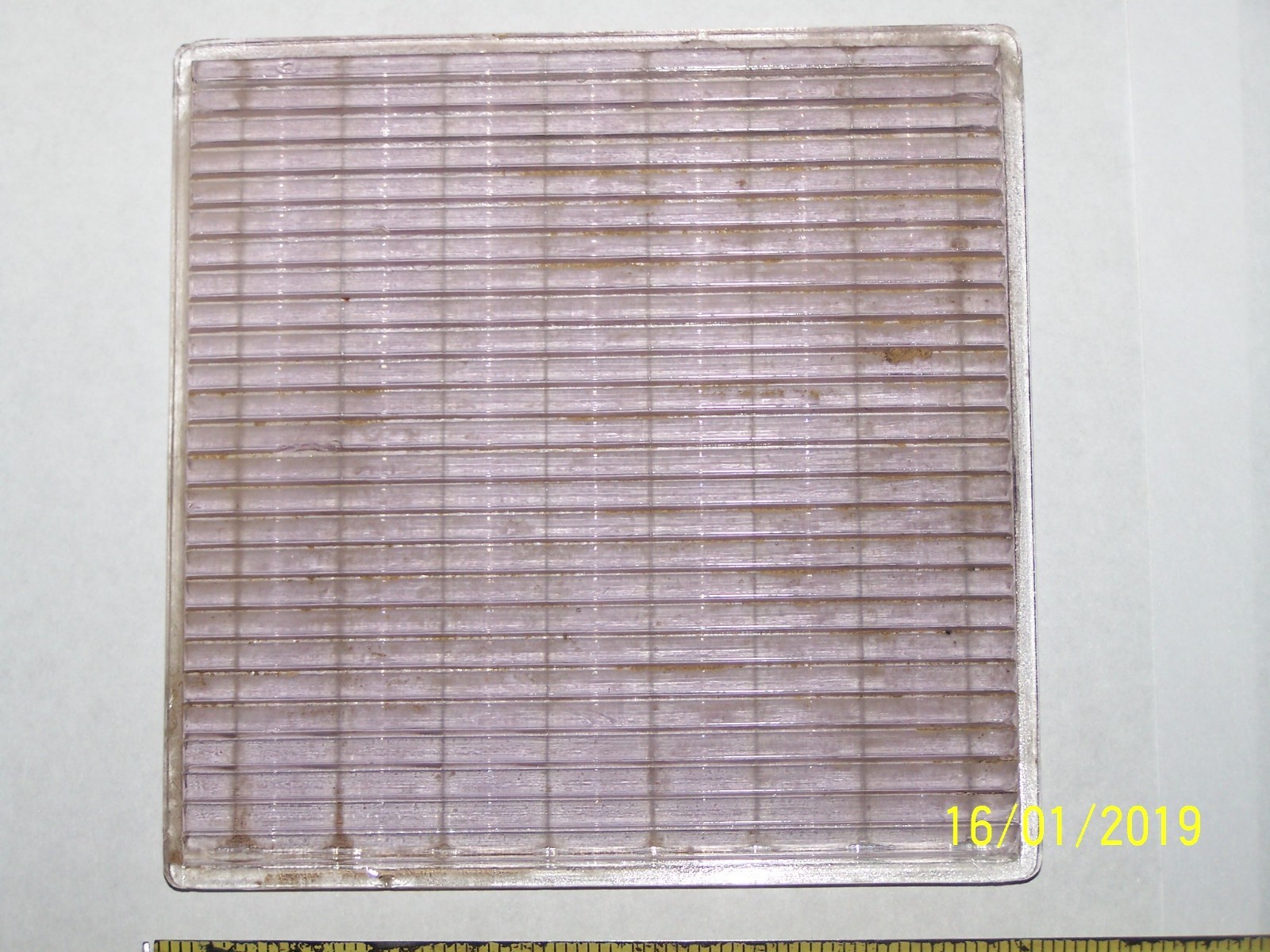 12 Antique Luxfer Prism Glass Window Panes - Circa 1900 Architectural Salvage