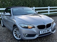 2015 BMW 2 Series 1.5 218i SE Euro 6 (s/s) 2dr CONVERTIBLE Petrol Manual