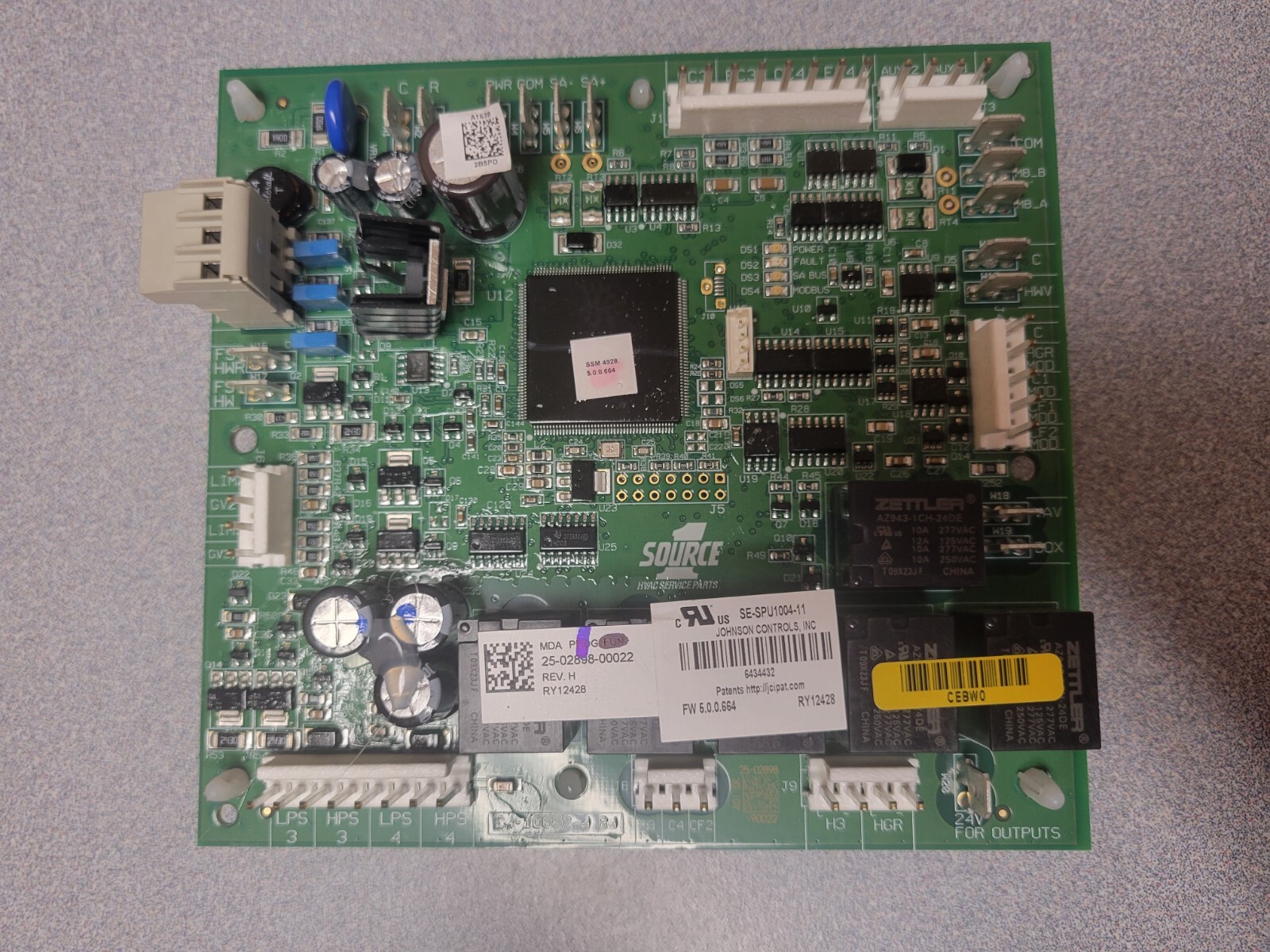 York S1-6434432 BOARD,CIRCUIT,SSE,4 STAGE ADD ON,VER 5.0 | eBay