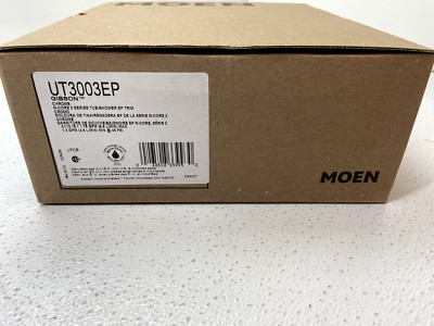 Moen UT3003EP Gibson Tub and Shower Trim Pkg. Showerhead Spout Handle Chrome