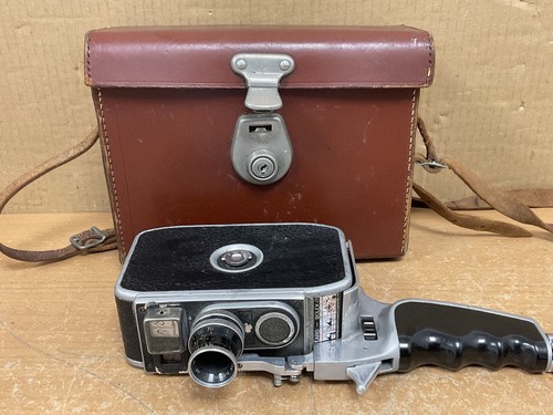 Bolex B8 Cine Film Camera Palliard 8mm Movie Vintage Mechanical Parts