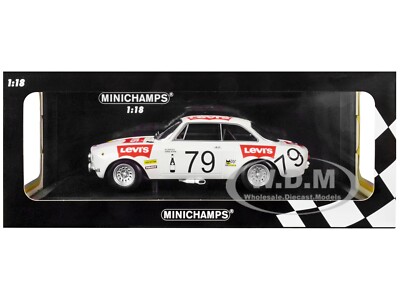 ALFA ROMEO 1300 GTA #79 24H SPA (1971) LTD ED 300 PCS 1/18 MINICHAMPS 155711279