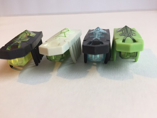 Lot of 4 HexBug Nano Micro-Robotic Creatures All Working!