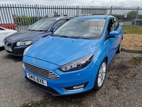 2016 Ford Focus 1.5 TDCi 120 Titanium X £20 Road Tax  HATCHBACK Diesel Manual