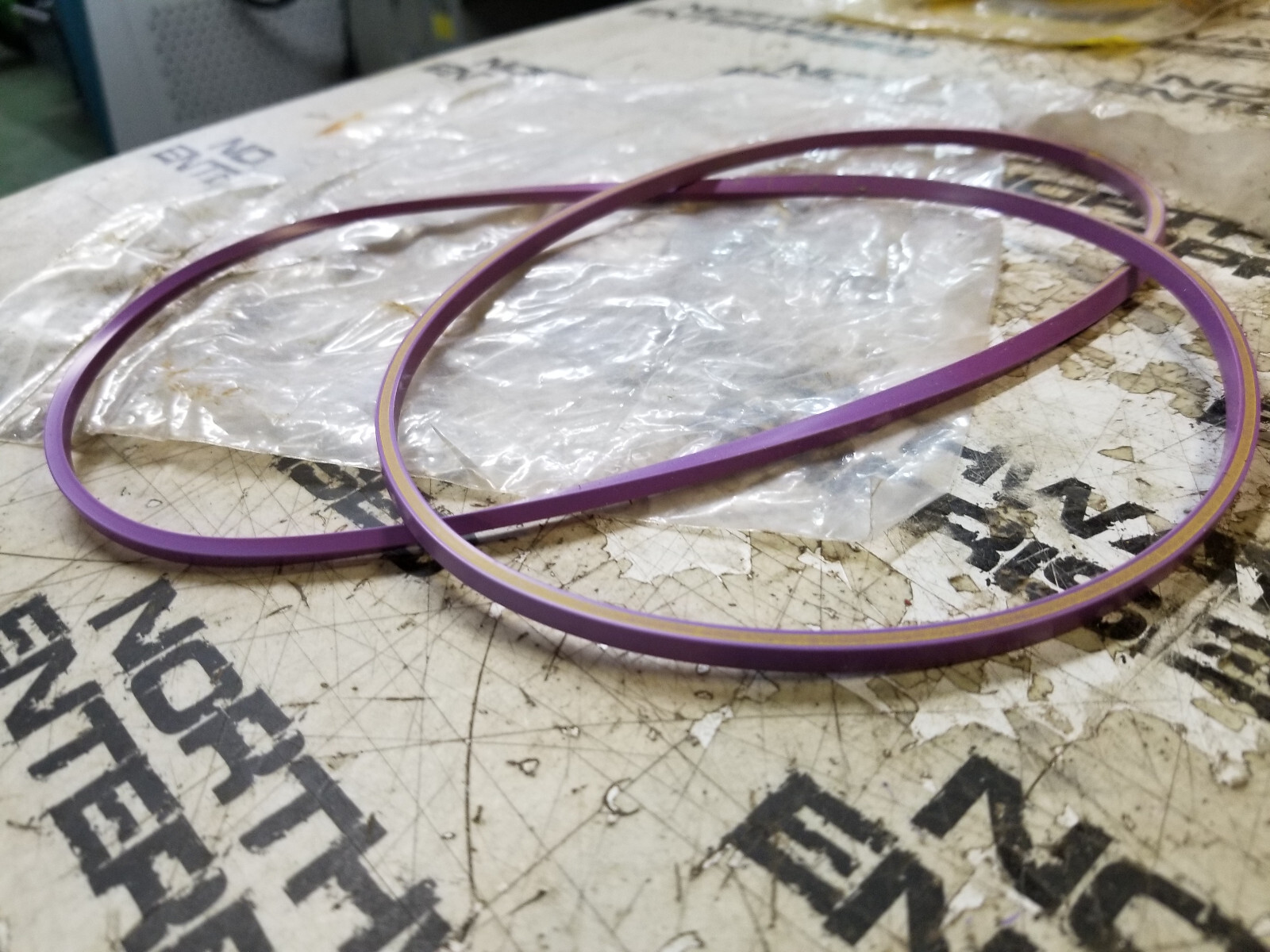 137-8119 CATERPILLAR CAT OEM SEAL 1378119 366.32mm Internal Diameter Ring Seal - Picture 2 of 4
