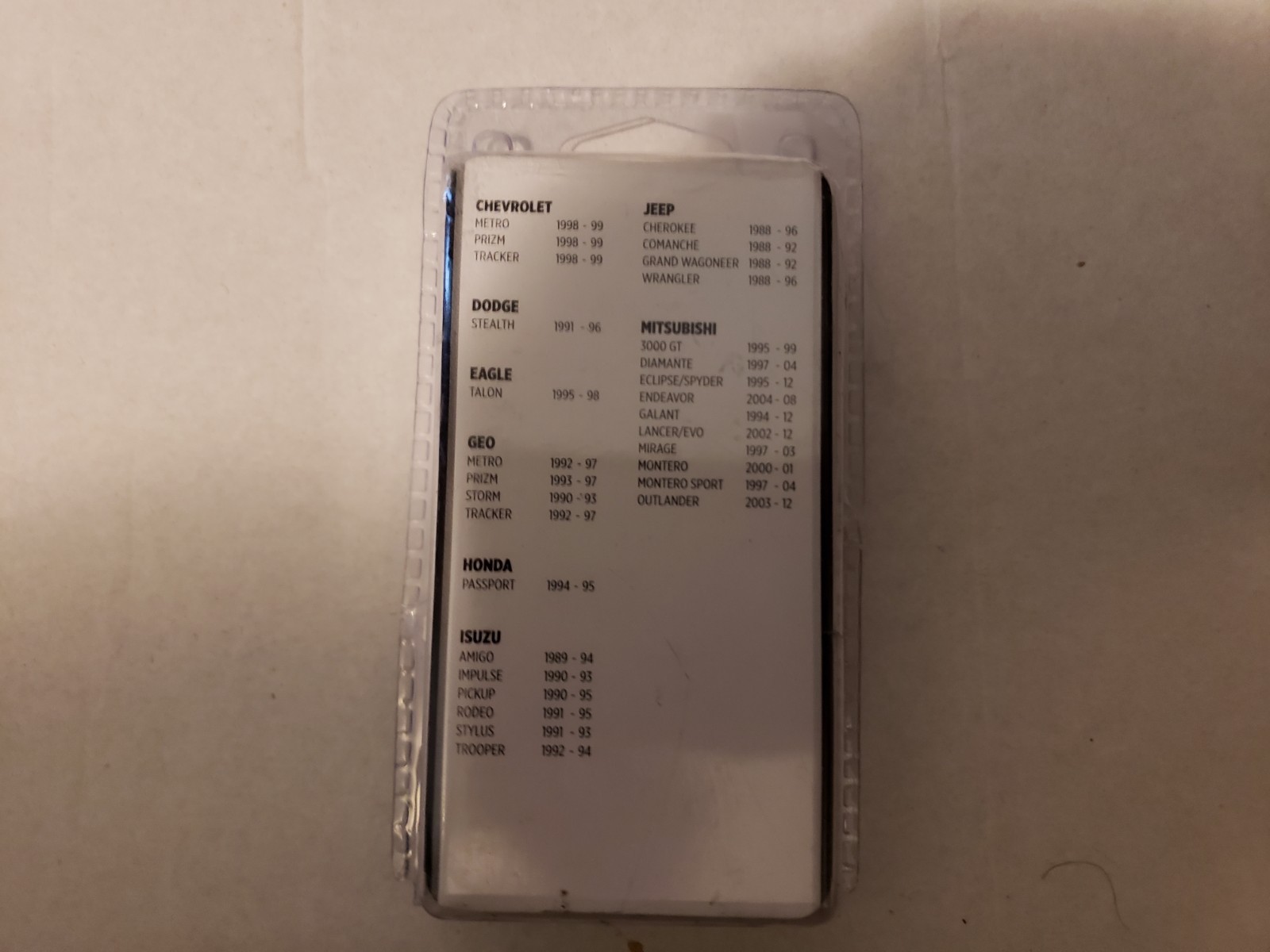 Scosche Stereo Connector IM01A for Universal Import 1988-12 A30