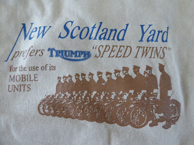 ORIGINAL TRIUMPH TSHIRT T-SHIRT keine Jacke - SAMMLERSTÜCK GRÖSSE ''L'' BONNEVILLE
