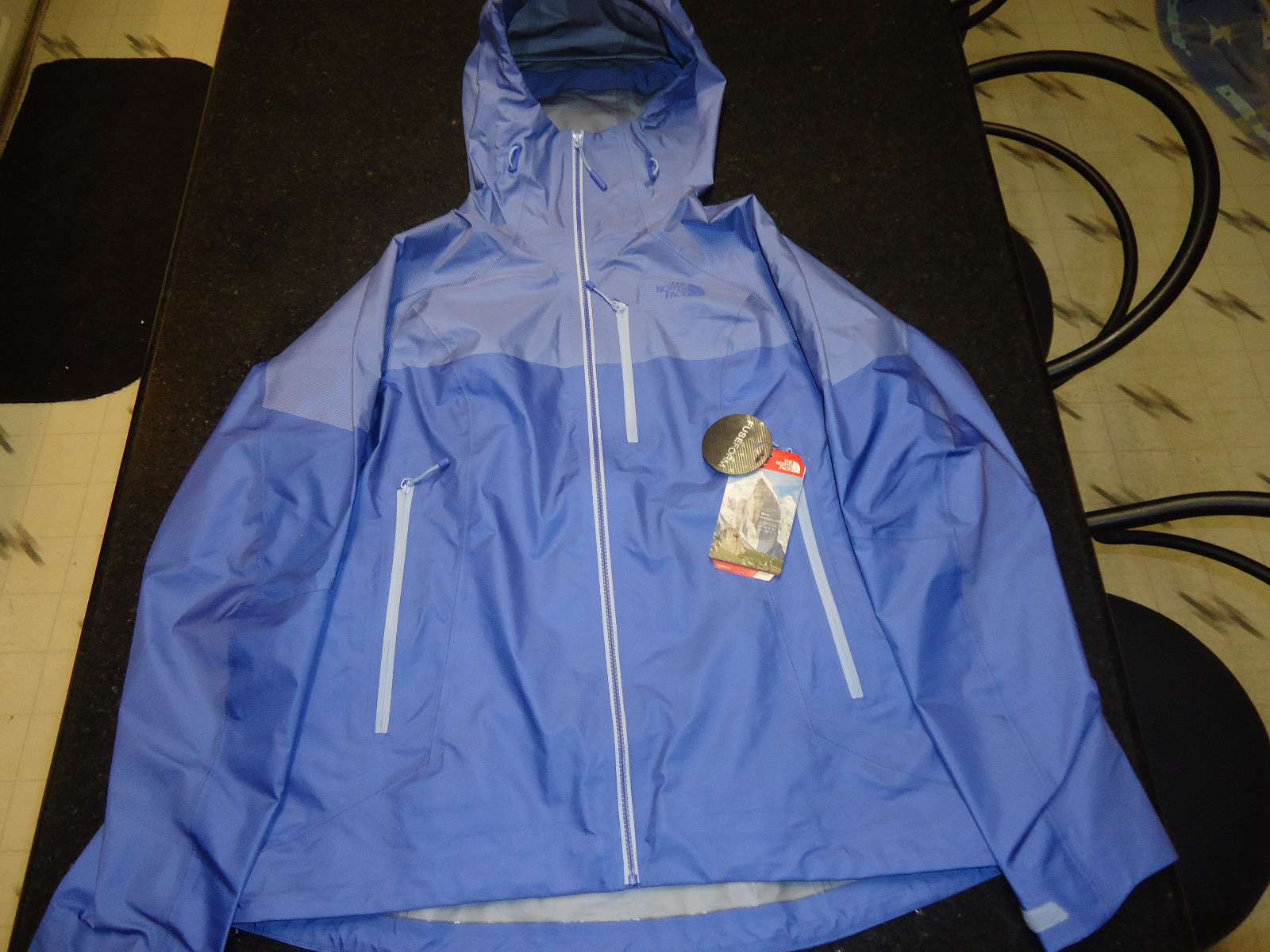 Pre-owned The North Face Fuseform Progressor Shell Gore-tex Jacket Women's Medium (m) $449 In Blue