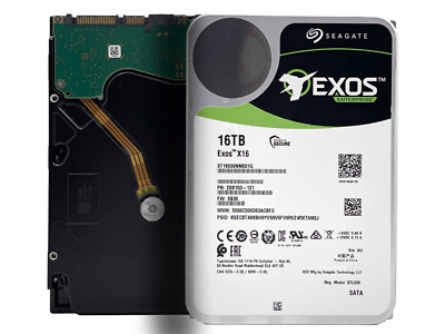 Seagate EXOS X16 ST16000NM001G 16TB 256MB 7200rpm 3.5'' SATA 6Gb/s Enterprise HDD