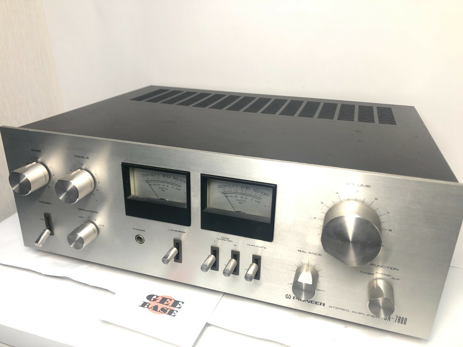 Pioneer SA-7800 Stereo Integrated Amplifier For Parts or Pioneer SA-7800 Stereo Integrated Amplifier For Parts or