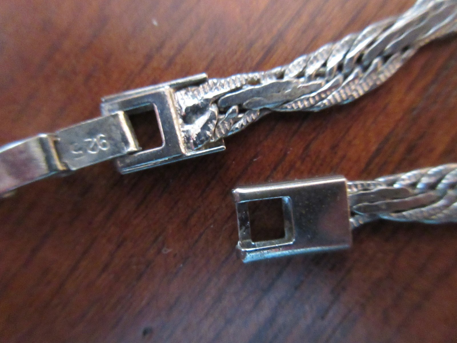 (2) 925 Estate Sale Necklace/Age (?)