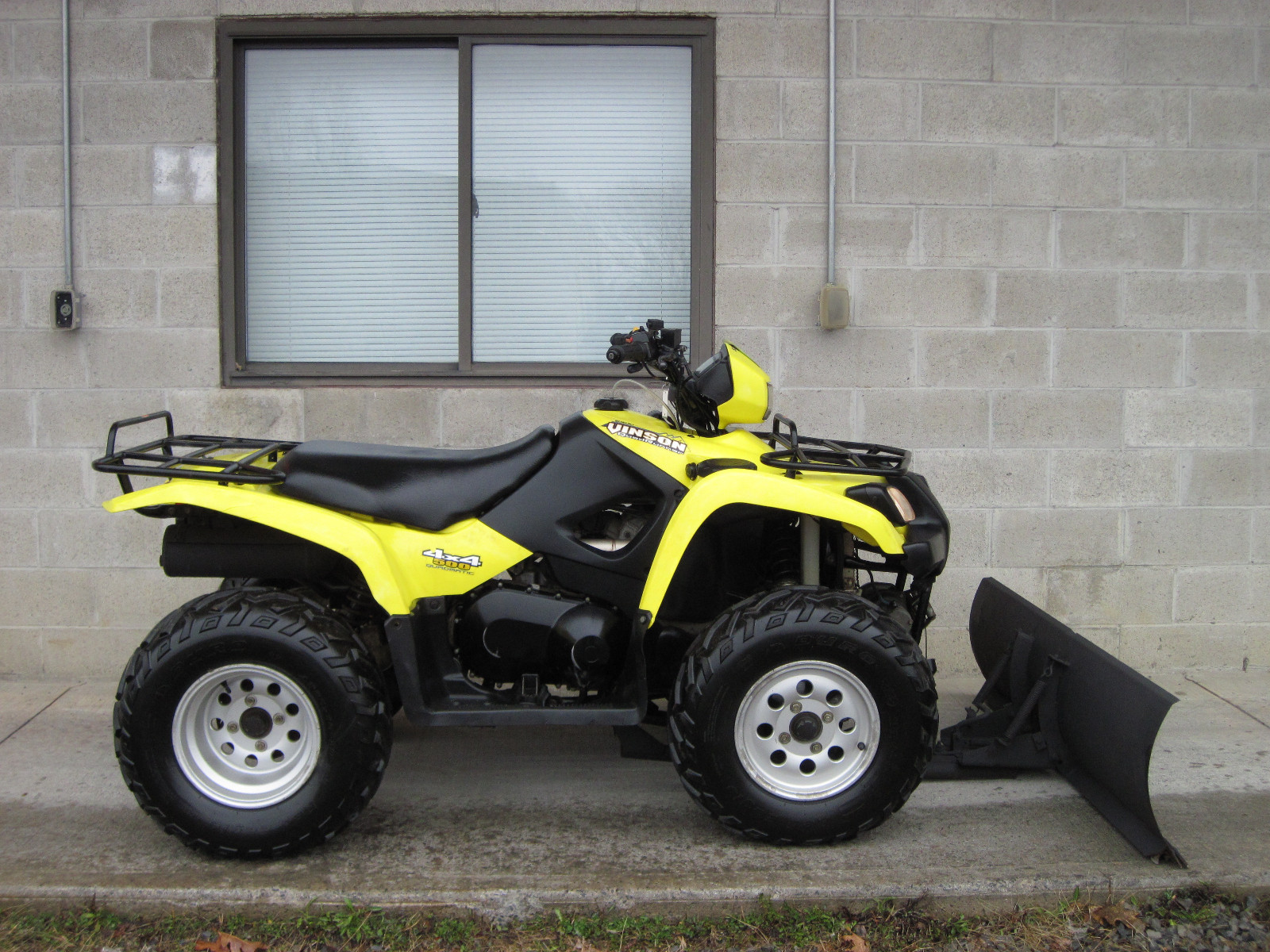 2003 SUZUKI VINSON 500 4X4 AUTOMATIC CHEAP SHIP PLOW LT-500 EIGER QUAD RUNNER LT