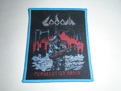 SODOM PERSECUTION MANIA WOVEN PATCH