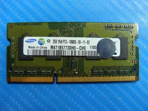 MacBook Pro A1278 SO-DIMM Samsung 2GB Memory PC3-10600S-09-11-B M471B5773DH0-CH9
