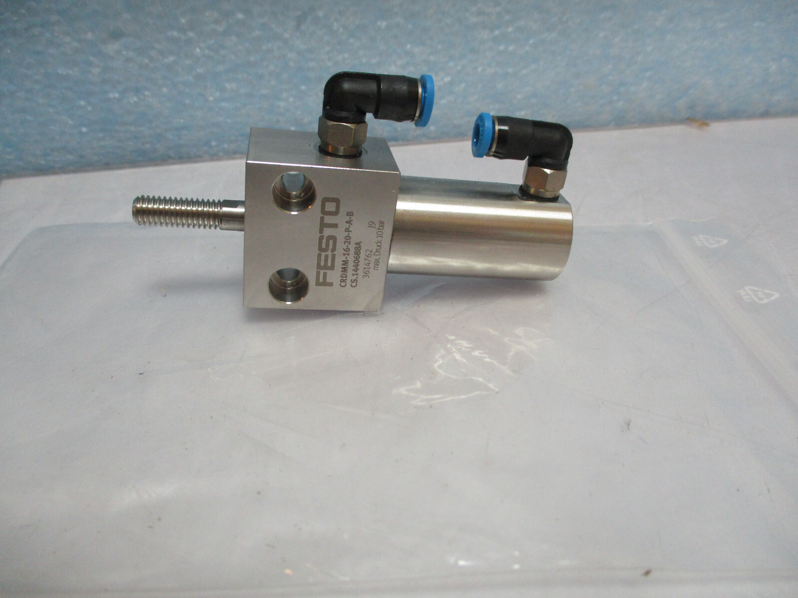⑯薩摩琵琶用 撥・黄楊（26.８cm） Festo Rundzylinder CRDMM-16-20-P-A-B CS.1440688A/B 3614762