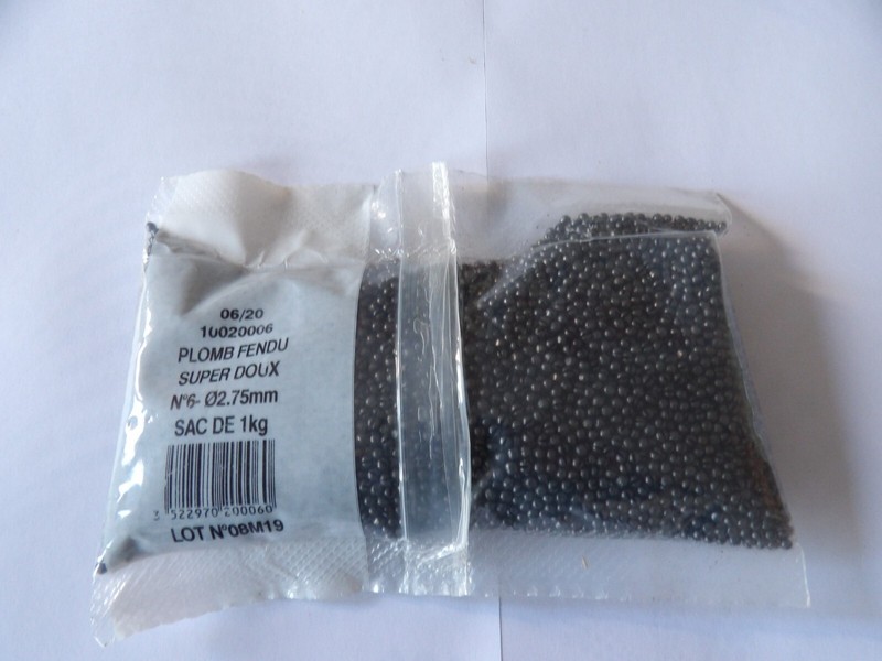 Destockage PÃªChe :  1 Kg De Plombs Fendus Super Doux  N Â°6  Autain