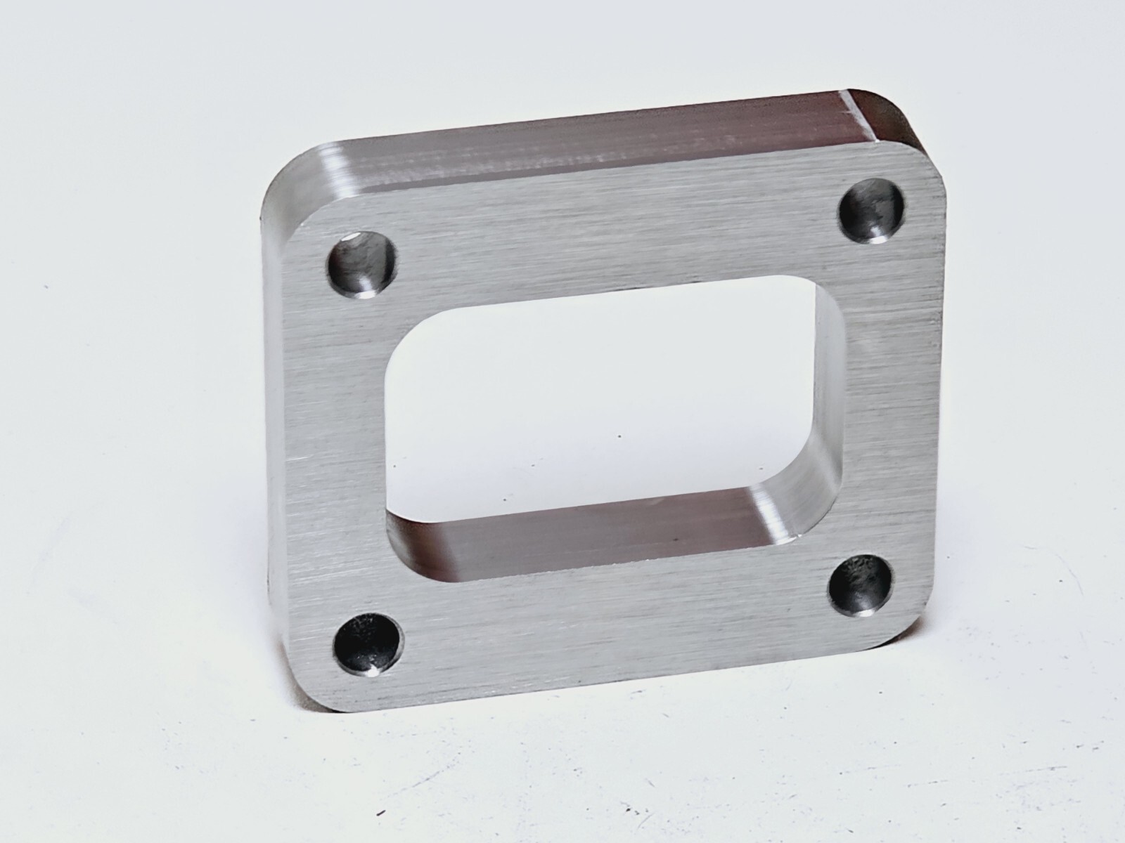 Stainless T4 Spacer Undivided Inlet Turbo Flange 3/4