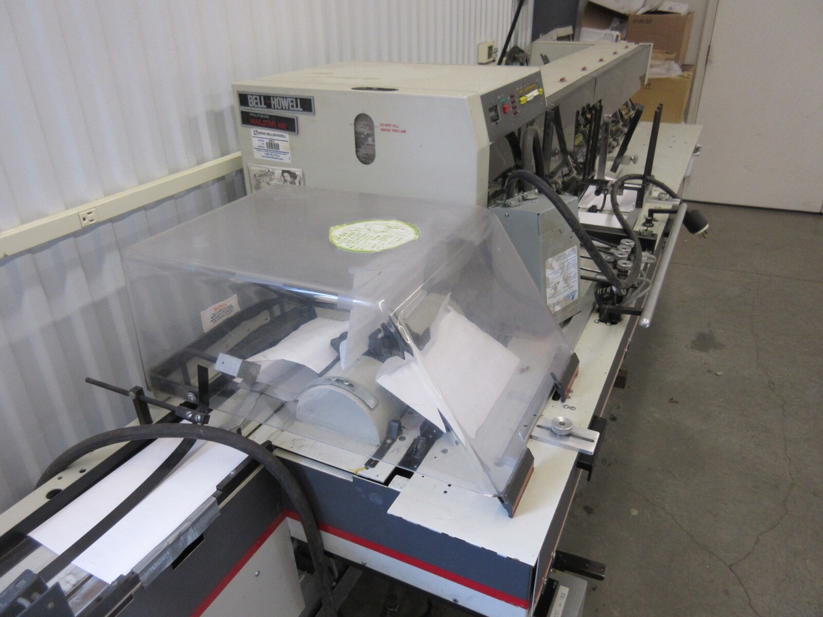 Bell + Howell Mailstar Model 400 Inserter 6 station Master Mailer