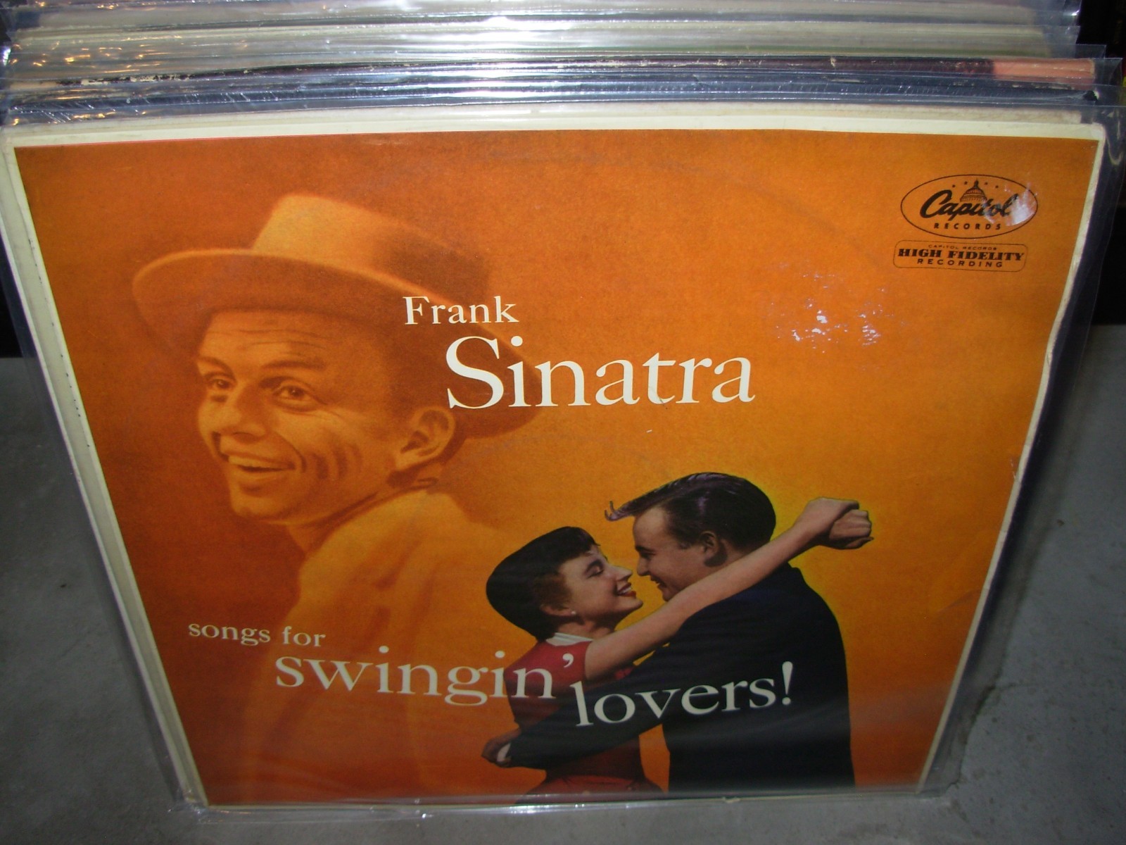 FRANK SINATRA songs for swingin lovers ( jazz ) capitol gray