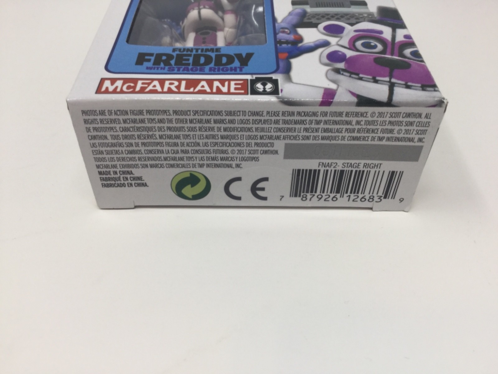 FNAF Sister Location 12683 Funtime Freddy Stage Right Construction Set McFarlane