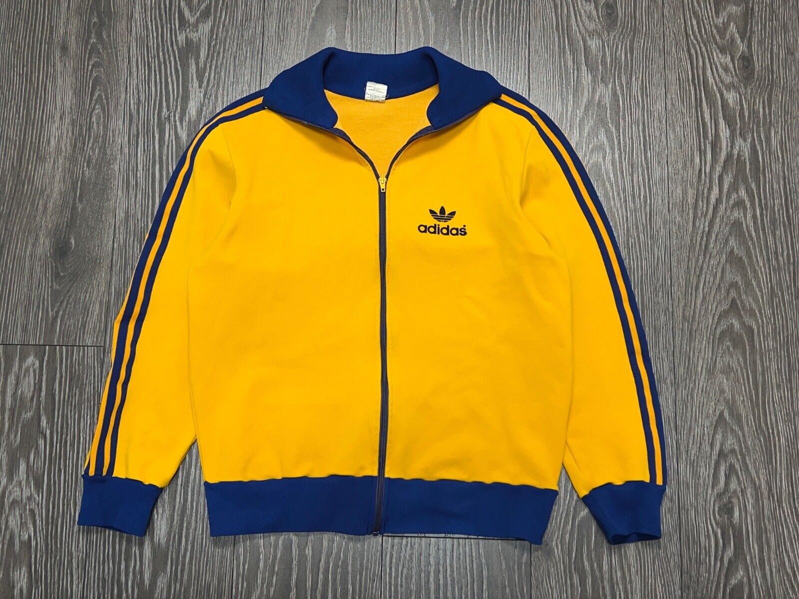 Vintage 1980s Adidas Made in West Germany Track Jacket Zip Vintage 1980s Adidas Made in West Germany Track Jacket Zip