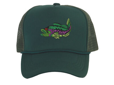 Men's Fishing Cap Outdoor Bass Fisherman Trucker Hat