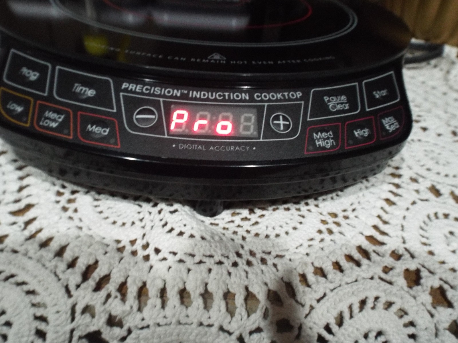 NuWave Precision Induction PRO Cooktop PIC Digital POWER 1800 Watts
