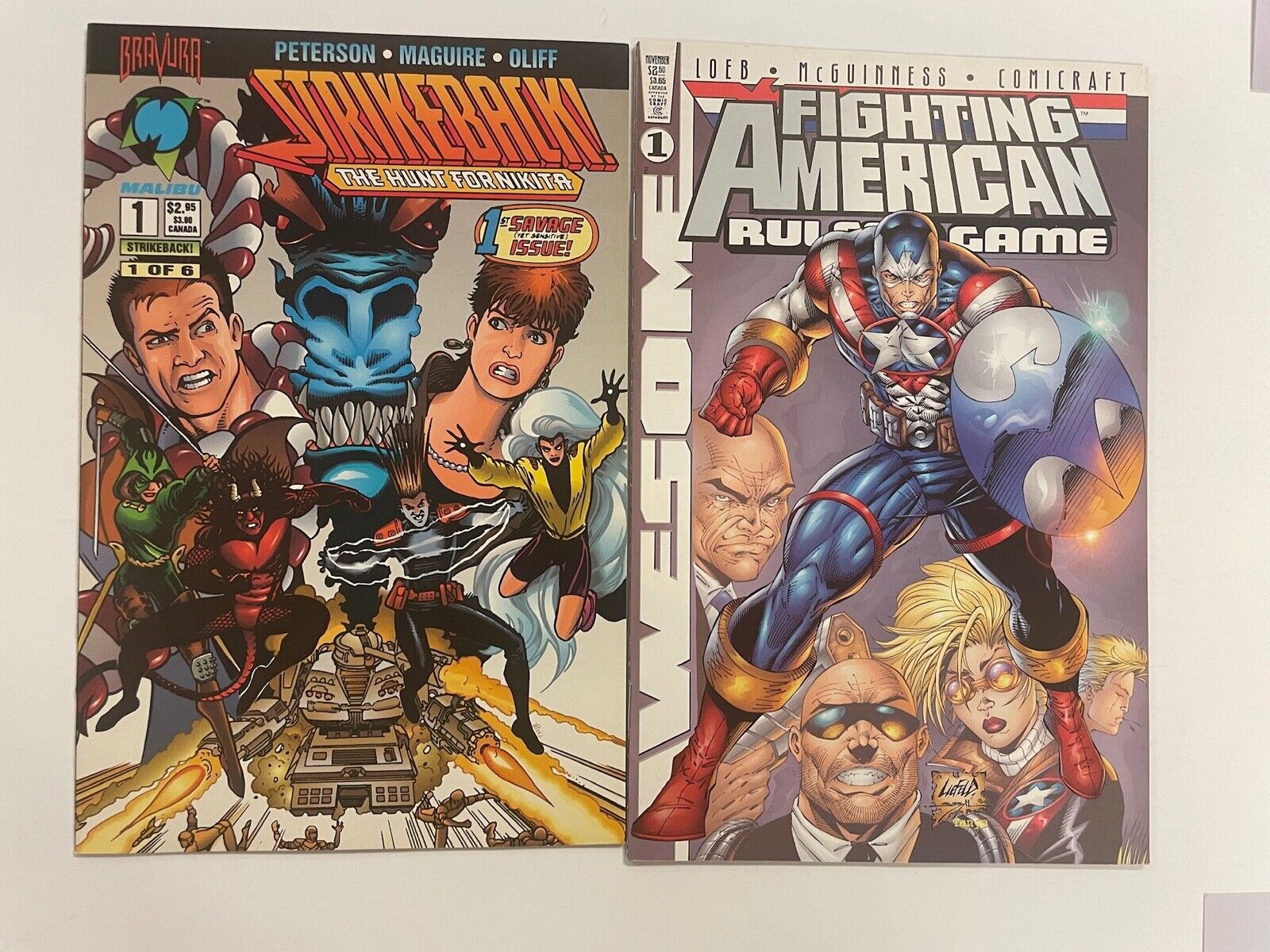 ::4 Awesome Comic Books Judgement Day Fighting American Strikeback   68 NO5