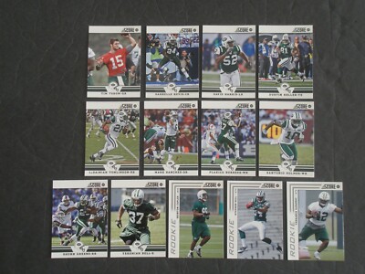 2012 SCORE GLOSSY Parallel Football TEAM Sets NM+ PICK Choose Patriots Giants +