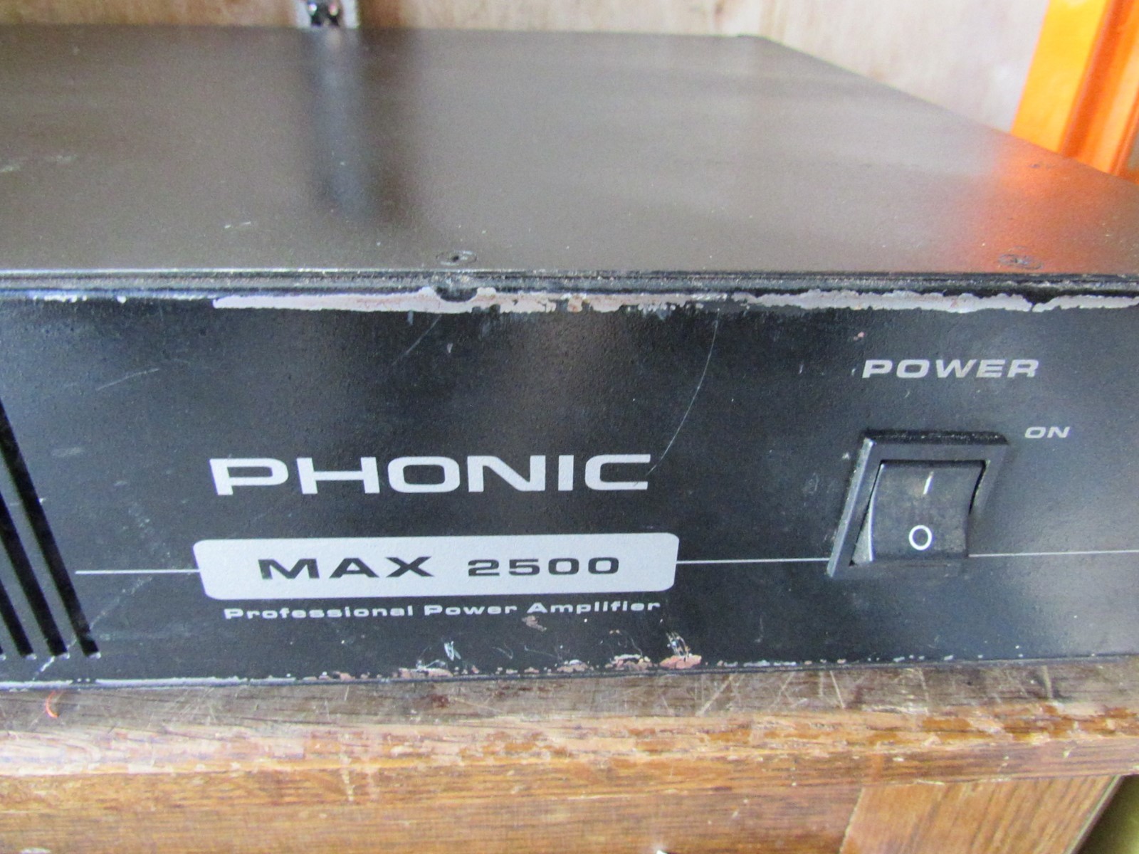 Phonic MAX 2500 Power Amplifier DJ PA AMP 750 Watts at 4 Ohm Professional