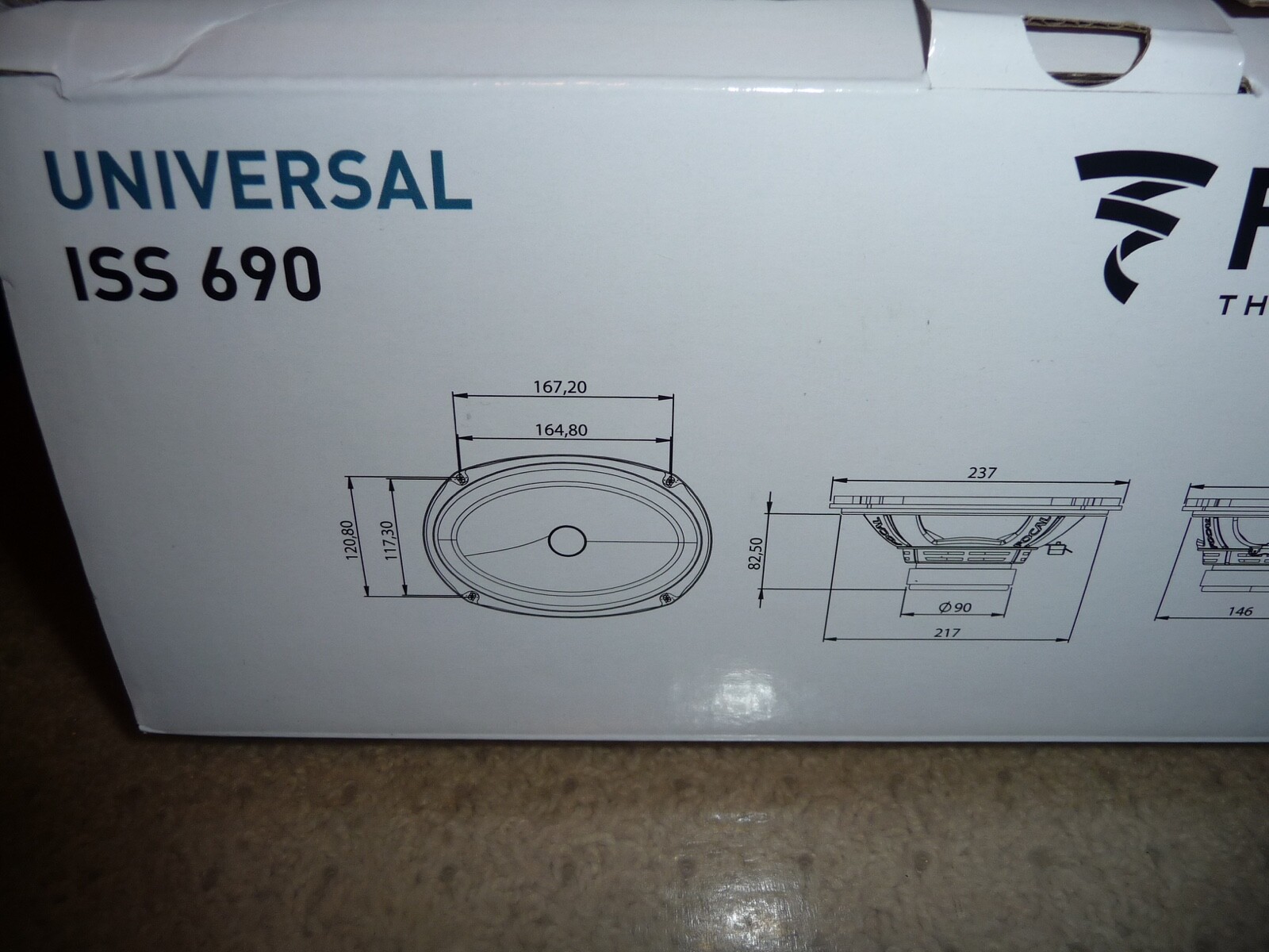 Focal ISS 690 6 x 9 Component System – New - $199 Free Ship