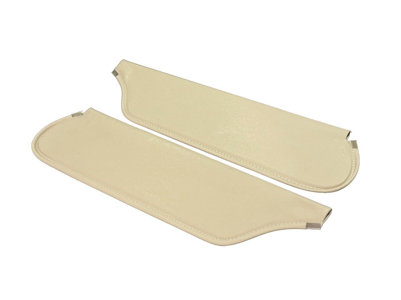 Sunvisor Pair Set for Ford Mustang Coupe Fastback 1964-1966 Cream