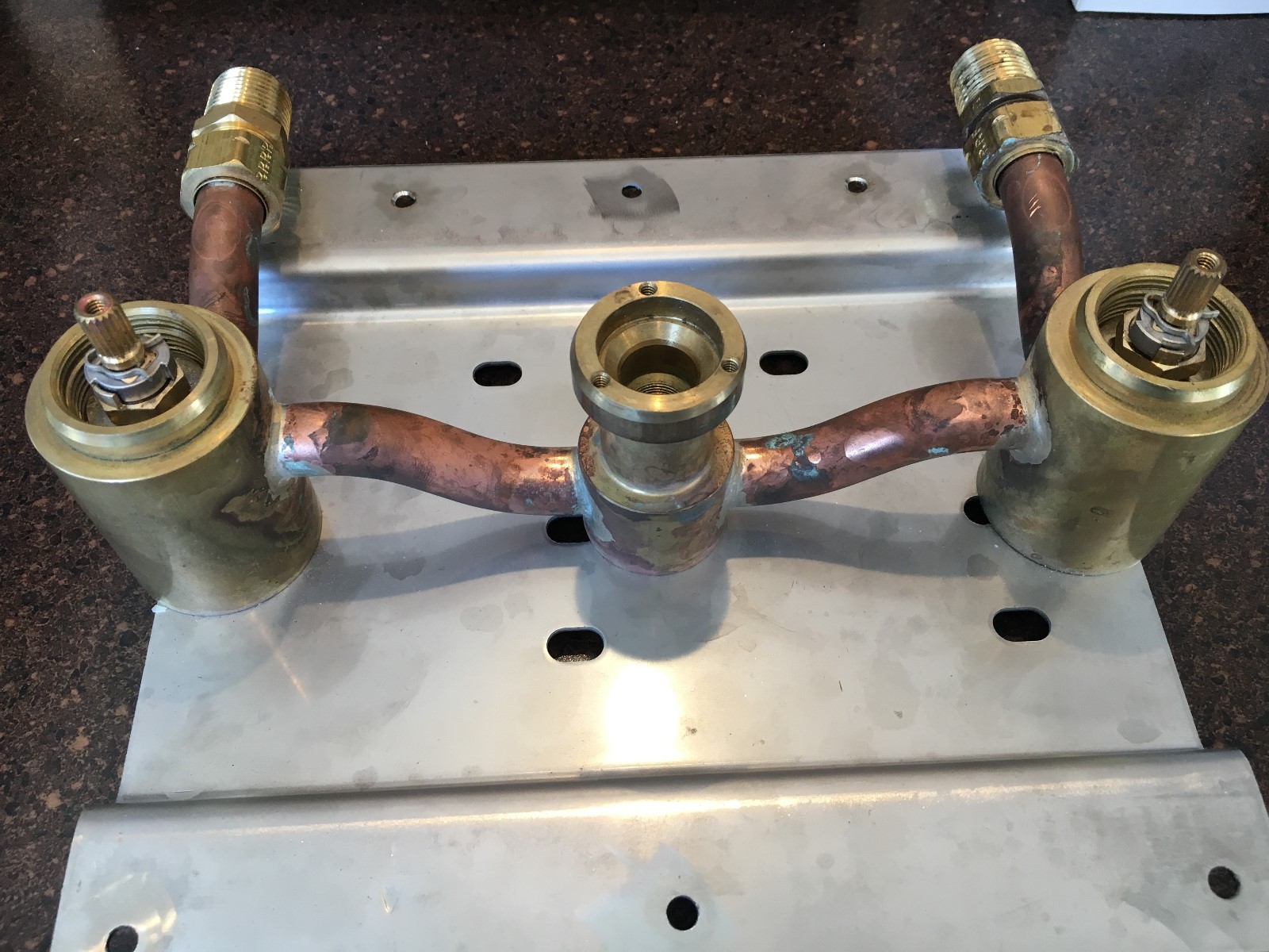 Kohler Two handled ceramic valve K-410-K-NA