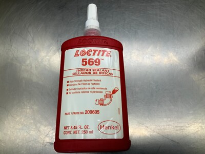 Loctite 569 Thread Sealant 209605 8.45 oz, 250ml, Exp.8/22