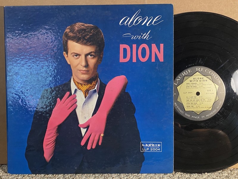 Dion Alone With VG LAURIE GATEFOLD ORIG