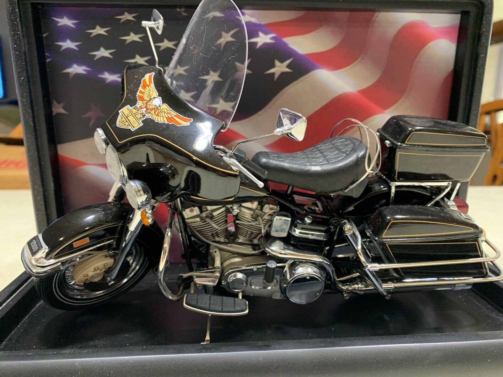 M様RADIOCONTROL HARLEY-DAVIDSON No-6931-1 Harley Fat Boy Full Function 9.6V Radio Controlled