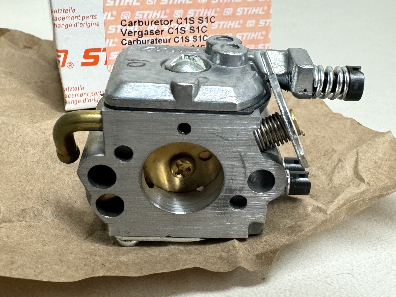 STIHL OEM ZAMA CARBURETOR 1120 120 0605 C1S-S1D AVEQ 010AV 009 EQ MINIBOSS - Picture 3 of 6